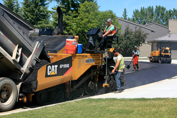 Residential Paver Driveway in Cortland, IL